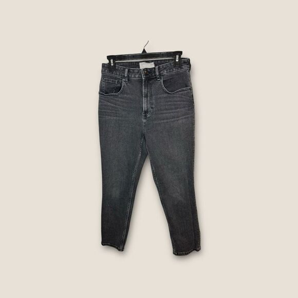 Everlane The Curvy Cheeky Straight Jean Washed Black Size 28 Crop - Picture 2 of 8